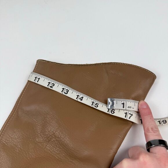 Vintage Dexter Tan Tall Heeled Boots Size 8 - Picture 13 of 13